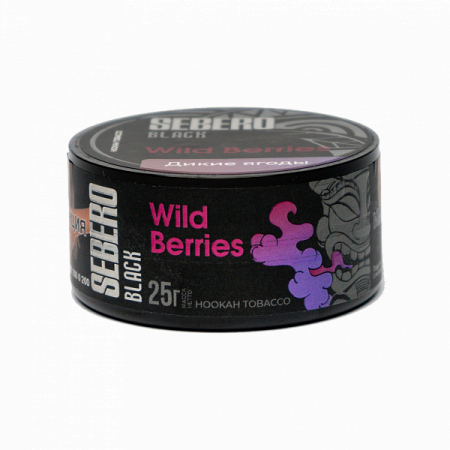 Табак для кальяна Sebero Black – Wild berries 25 гр.