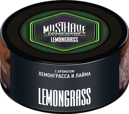 Табак для кальяна MustHave – Lemongrass 125 гр.