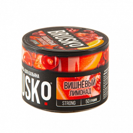 Смесь для кальяна BRUSKO STRONG – Вишневый лимонад 50 гр.