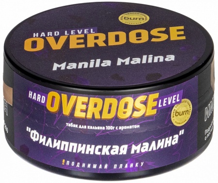 Табак для кальяна Overdose – Manila Malina 100 гр.