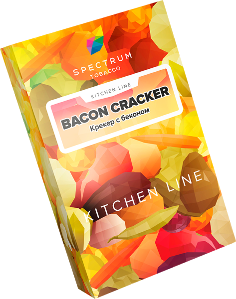 Табак для кальяна Spectrum – Kitchen Line Bacon cracker 40 гр.