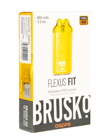 Электронная система BRUSKO FLEXUS FIT желтый