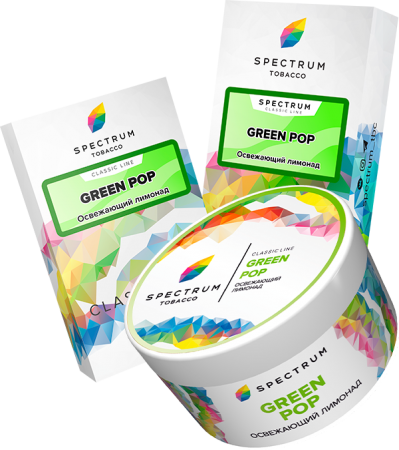 Табак для кальяна Spectrum – Green pop 100 гр.