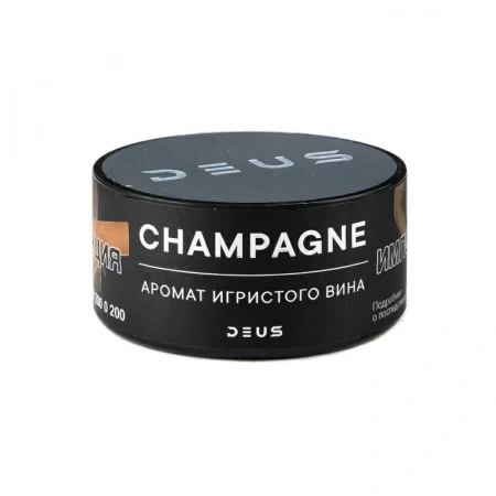 Табак для кальяна Deus – Champagne (Шампанское) 30 гр.