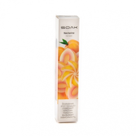 Электронная сигарета SOAK X – Nectarine 2200 затяжек