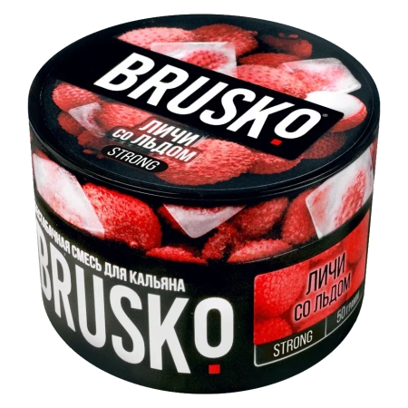 Смесь для кальяна BRUSKO STRONG – Личи со льдом 50 гр.