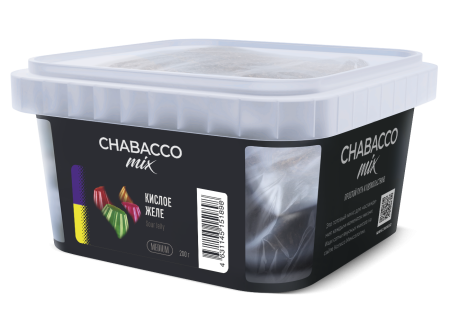 Табак для кальяна Chabacco Mix MEDIUM – Sour jelly 200 гр.