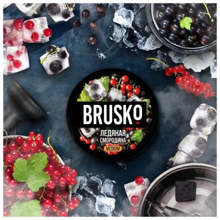 Смесь для кальяна BRUSKO MEDIUM – Ледяная смородина 50 гр.