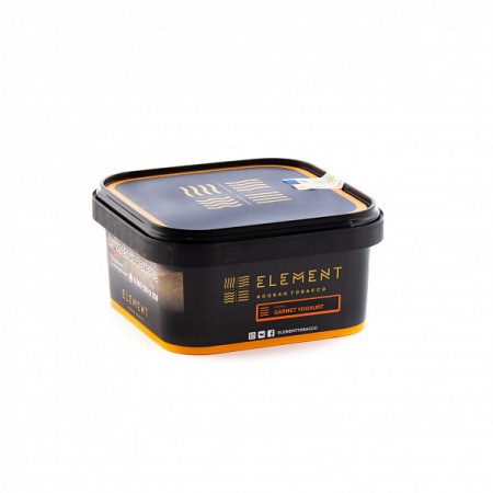 Табак для кальяна Element Земля – Garnet Yoghurt 200 гр.