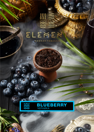 Табак для кальяна Element Вода – Blueberry 100 гр.
