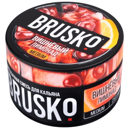 Смесь для кальяна BRUSKO MEDIUM – Вишневый лимонад 250 гр.