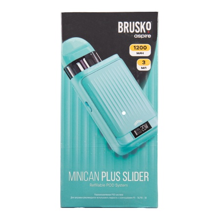 Электронная система BRUSKO MINICAN PLUS SLIDER Бирюзовый Teal