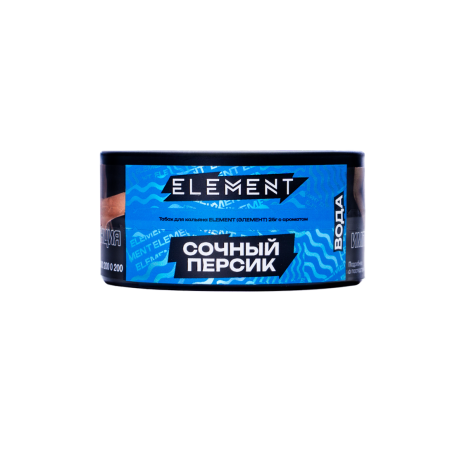 Табак для кальяна Element Вода – Rich Peach 25 гр.