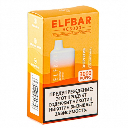 Электронная сигарета Elf Bar – Энергетик 3000 затяжек