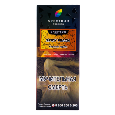 Табак для кальяна Spectrum Hard – Spicy Peach 100 гр.