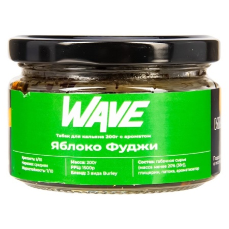 Табак для кальяна WAVE – Яблоко Фуджи 200 гр.