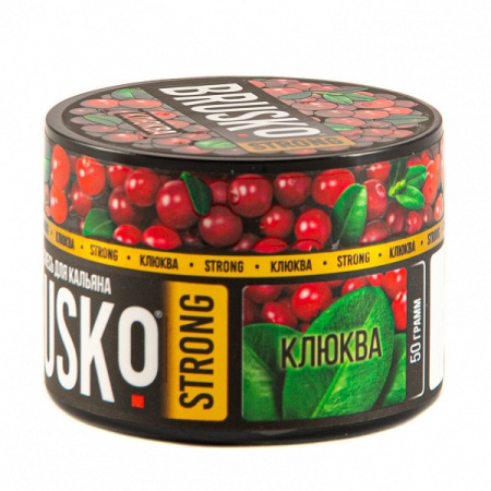 Смесь для кальяна BRUSKO STRONG – Клюква 50 гр.