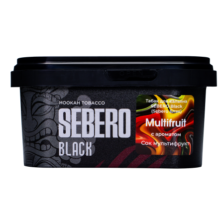 Табак для кальяна Sebero – Black Multifruit 200 гр.