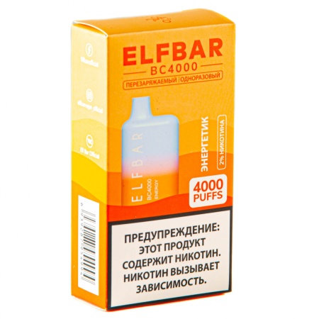 Электронная сигарета Elf Bar – Энергетик 4000 затяжек