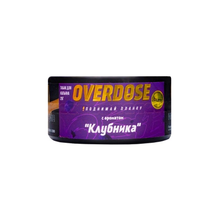 Табак для кальяна Overdose – Strawberry 25 гр.