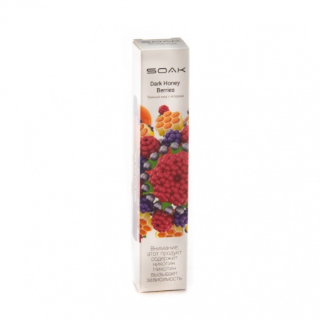 Электронная сигарета SOAK X – Dark Honey Berries 2200 затяжек