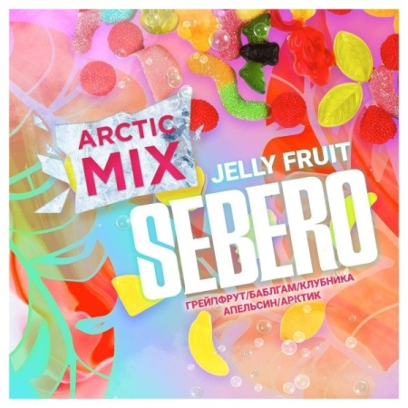 Табак для кальяна Sebero Arctic Mix – Jelly Fruit 25 гр.