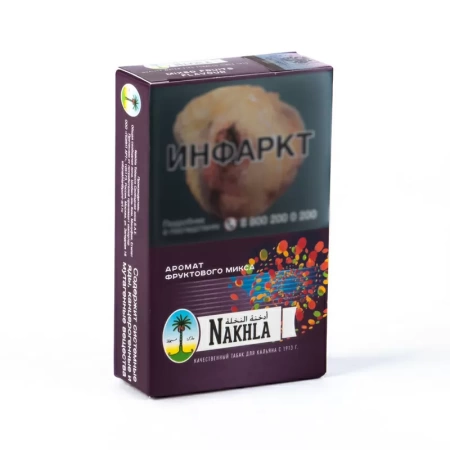 Табак для кальяна Nakhla – Фруктовый микс 50 гр.