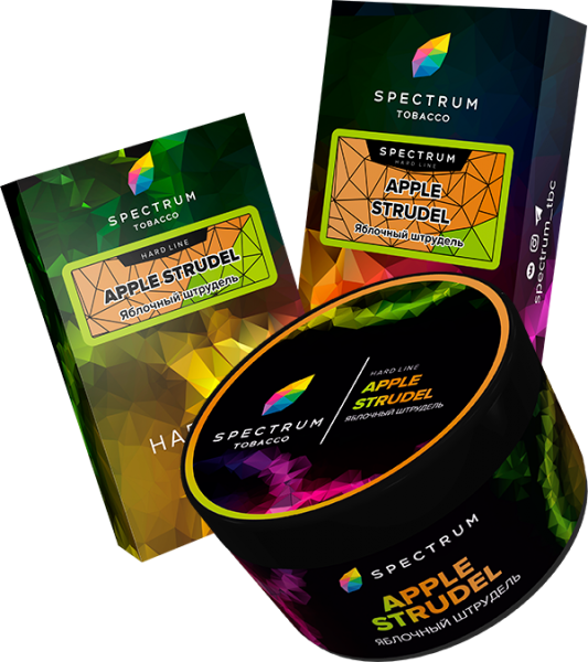 Табак для кальяна Spectrum Hard – Apple strudel 200 гр.