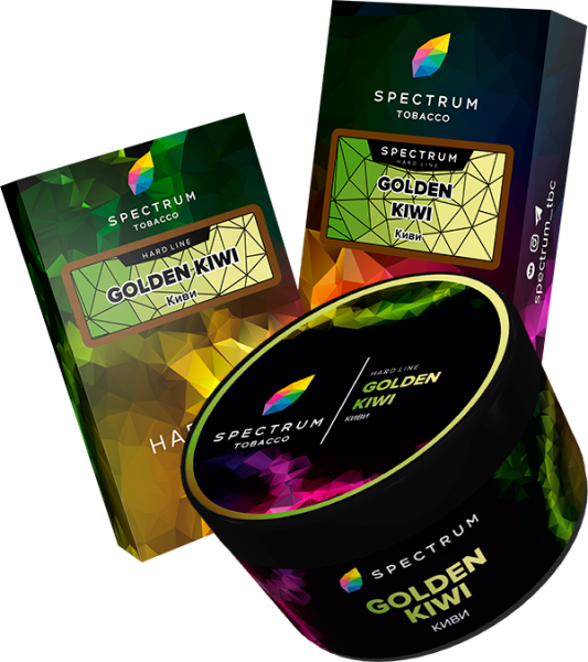 Табак для кальяна Spectrum Hard – Gold kiwi 40 гр.