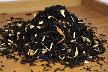 Черный чай листовой лимонный фреш, Германия, 100 гр.