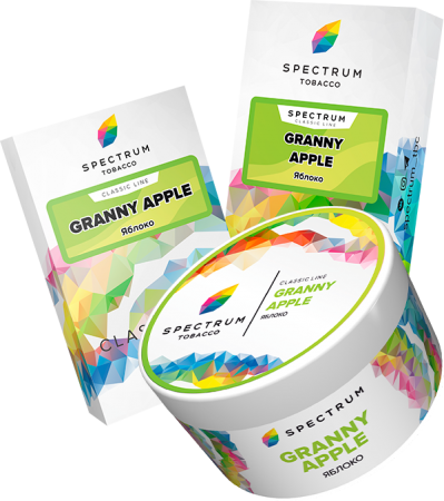 Табак для кальяна Spectrum – Granny apple 100 гр.