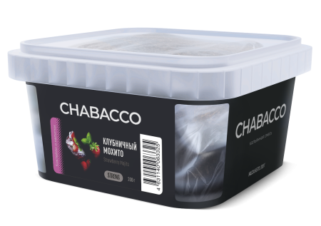 Табак для кальяна Chabacco STRONG – Strawberry mojito 200 гр.