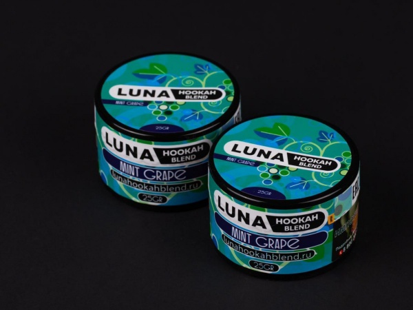Табак для кальяна LUNA – Mint grape 25 гр.