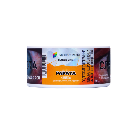 Табак для кальяна Spectrum – Papaya 25 гр.