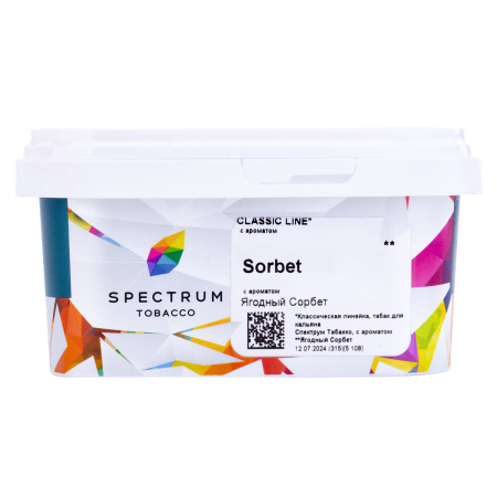 Табак для кальяна Spectrum – Sorbet 200 гр.