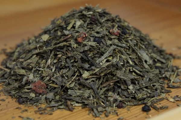 Зеленый чай листовой лесная земляника, Германия, 500 гр.