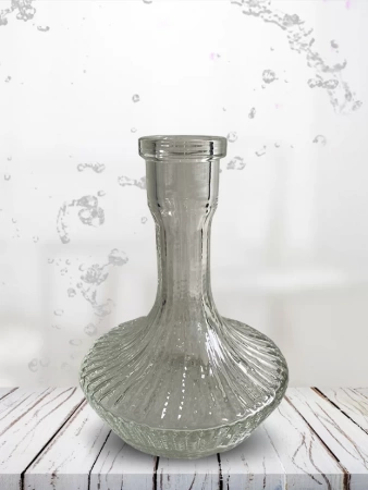 Колба для кальяна Vessel Glass Медуза прозрачная