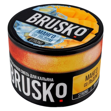 Смесь для кальяна BRUSKO STRONG – Манго cо льдом 50 гр.