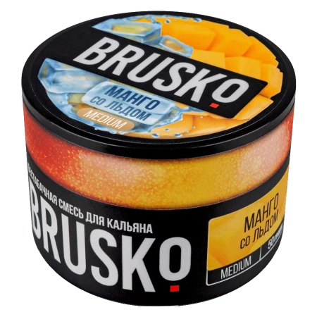 Смесь для кальяна BRUSKO MEDIUM – Манго со льдом 50 гр.