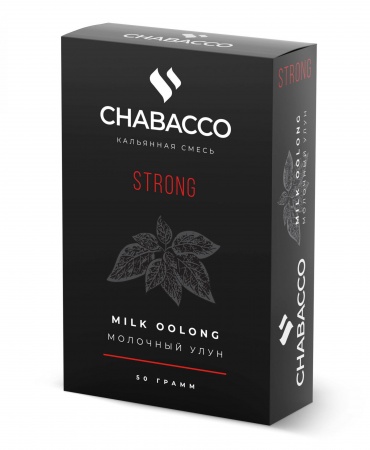 Табак для кальяна Chabacco STRONG – Milk oolong 50 гр.