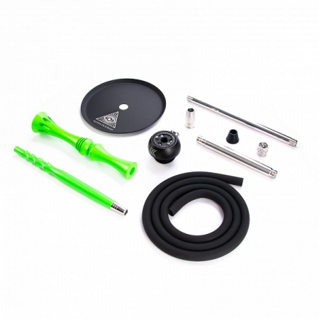 Кальян Alpha Hookah Kappa green fluor (без колбы)