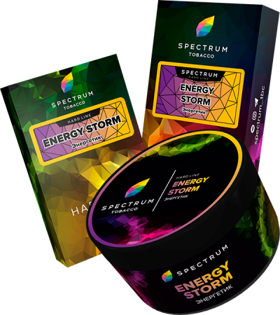 Табак для кальяна Spectrum Hard – Energy storm 100 гр.