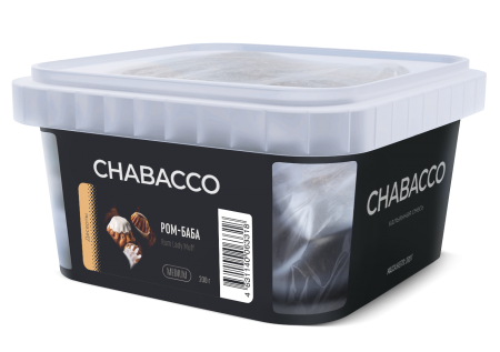 Табак для кальяна Chabacco MEDIUM – Rum lady muff 200 гр.