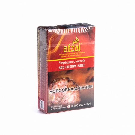 Табак для кальяна Afzal – Red cherry mint 40 гр.