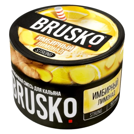 Смесь для кальяна BRUSKO STRONG – Имбирный лимонад 50 гр.