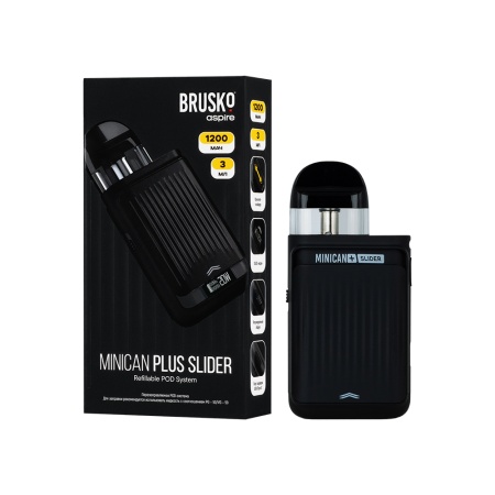 Электронная система BRUSKO MINICAN PLUS SLIDER Чёрный Black