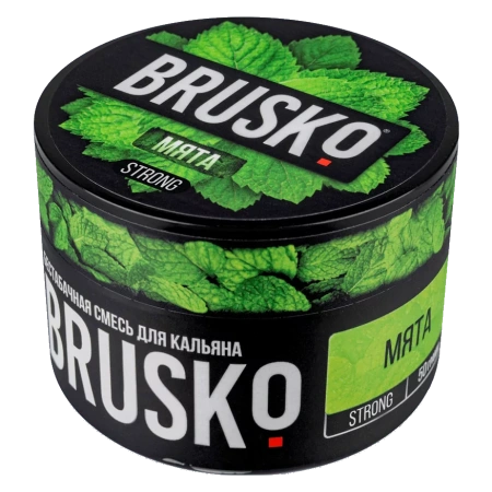 Смесь для кальяна BRUSKO STRONG – Мята 50 гр.