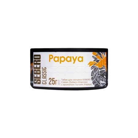 Табак для кальяна Sebero – Papaya 25 гр.