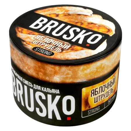 Смесь для кальяна BRUSKO STRONG – Яблочный штрудель 50 гр.