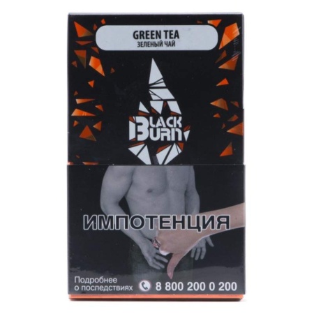 Табак для кальяна Black Burn – Green Tea 100 гр.